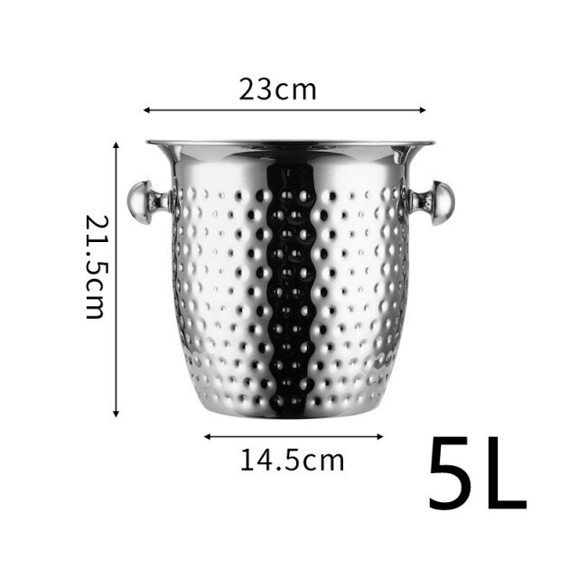 5L-Silver Drum