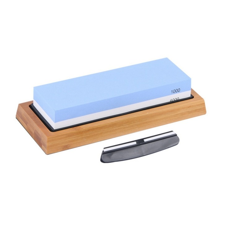 Knife-Sharpening-Stones-Set-Knife-Sharpener-Universal-1000-6000-Grit-Grindstone-Professional-Whetstone-Grinding-Stone-for Késél -Élező Kövek Készlet Kés -Élesítő Univerzális 1000/6000 Grit Grindstone Professional Whetstone Köszöntőkő Késekhez - Image 1
