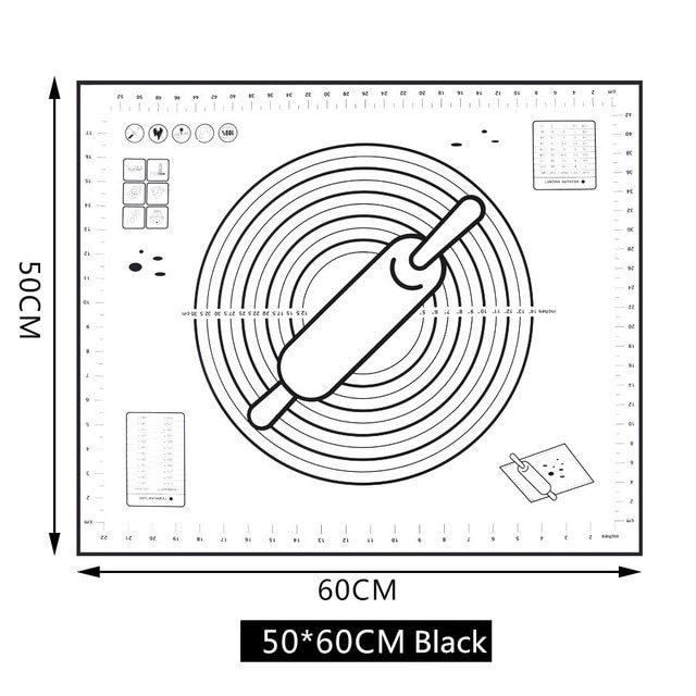 60x50cm black