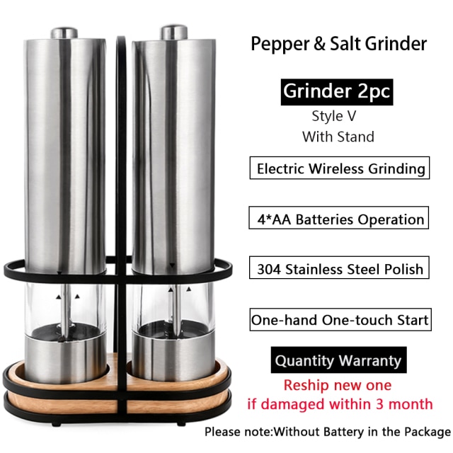 Grinder V and Stand