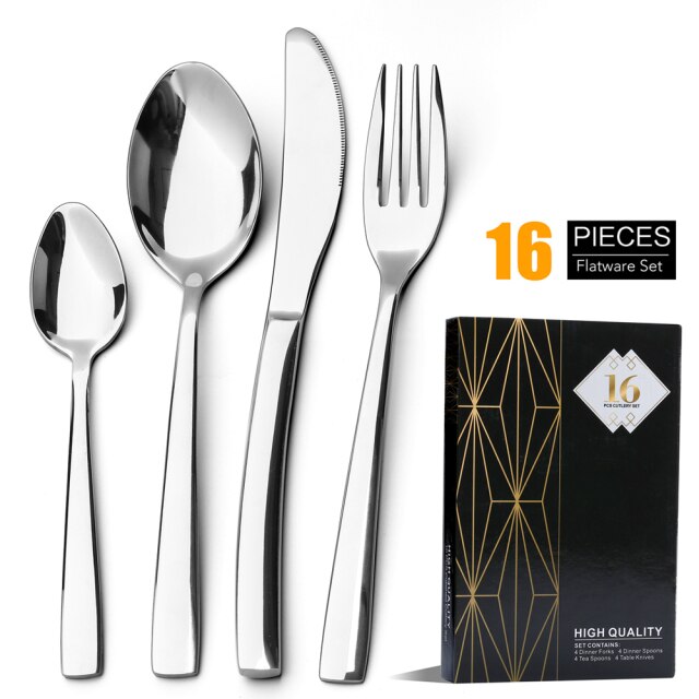 Silver cutlery set