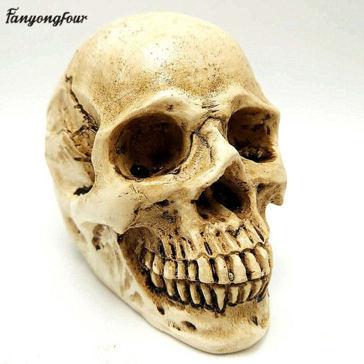 Halloween-3D-skull-silicone-cake-mold-chocolate-mousse-cake-mold-pudding-candy-mold-DIY-cement-candle Halloween 3D -S Koponya Szilikon Torta Penész Csokoládé Mousse Torta Penész Puding Cukorkaperna Barkács Cement Gyertya Szilikon Penész - Image 1