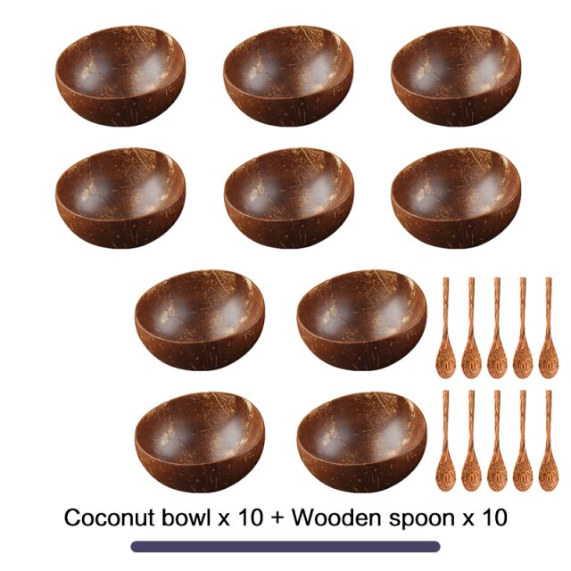 10 bowl 10 spoon