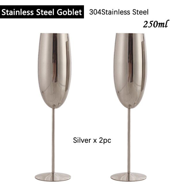 Goblet Silver 2pc