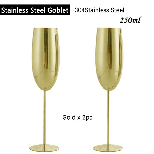 Goblet Gold 2pc