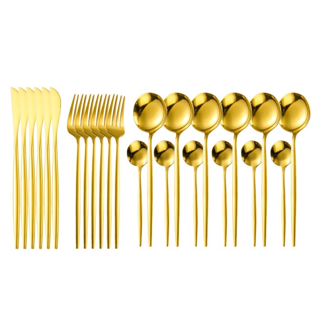 24pcs gold