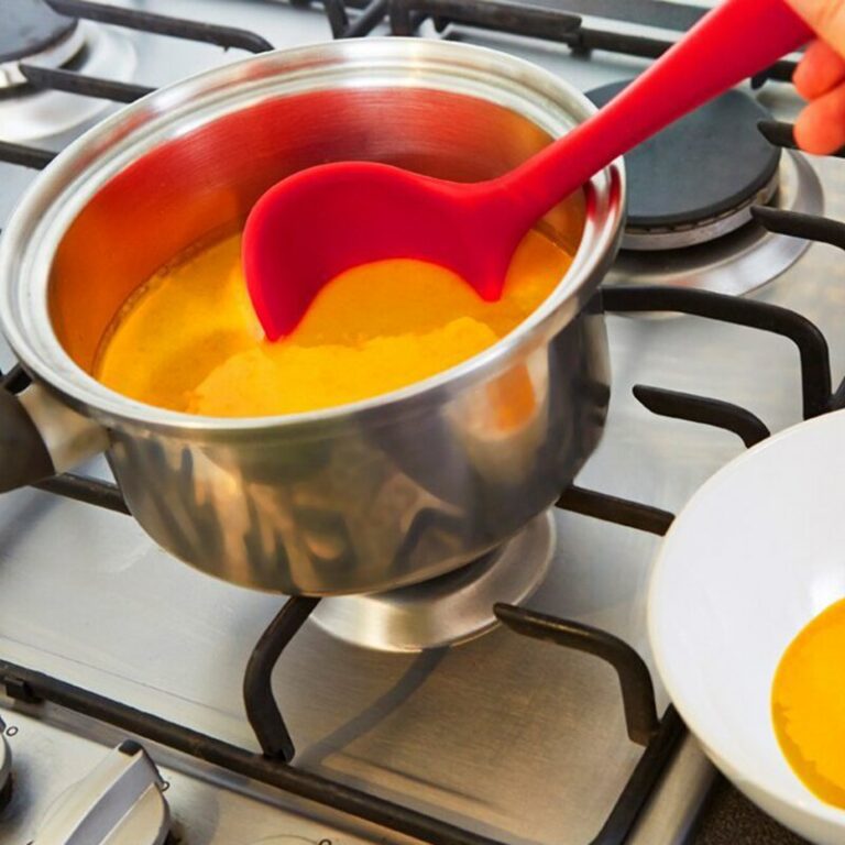 Walfos Főzés Spatula Turner Spoonula Kanálkeverék Kanál Kanál Kanál 5Db Konyha Szilikon Főző Szerszámok Konyha Edénykészlet - Image 4