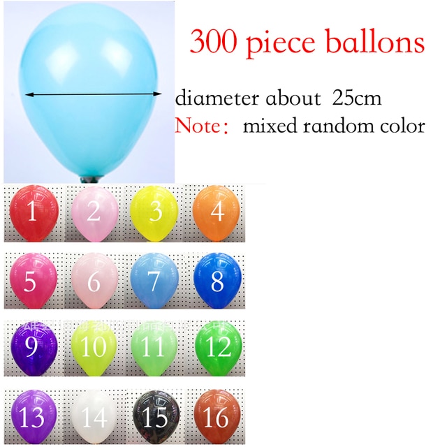 300 piece ballon