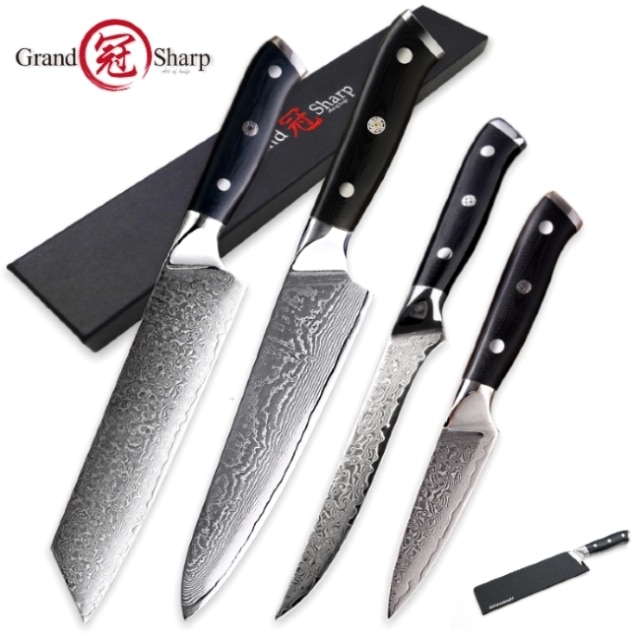 4 pcs knife set pro