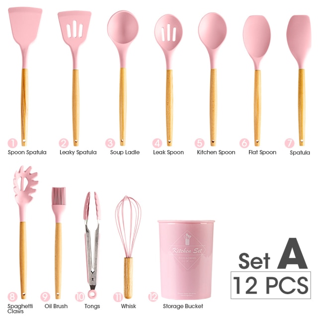 Pink 12 pcs