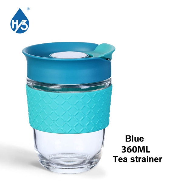 Blue GLass Mug