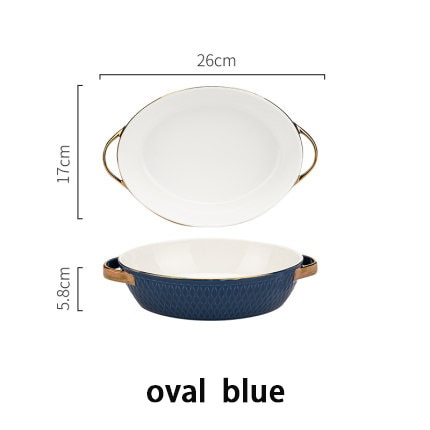 oval blue