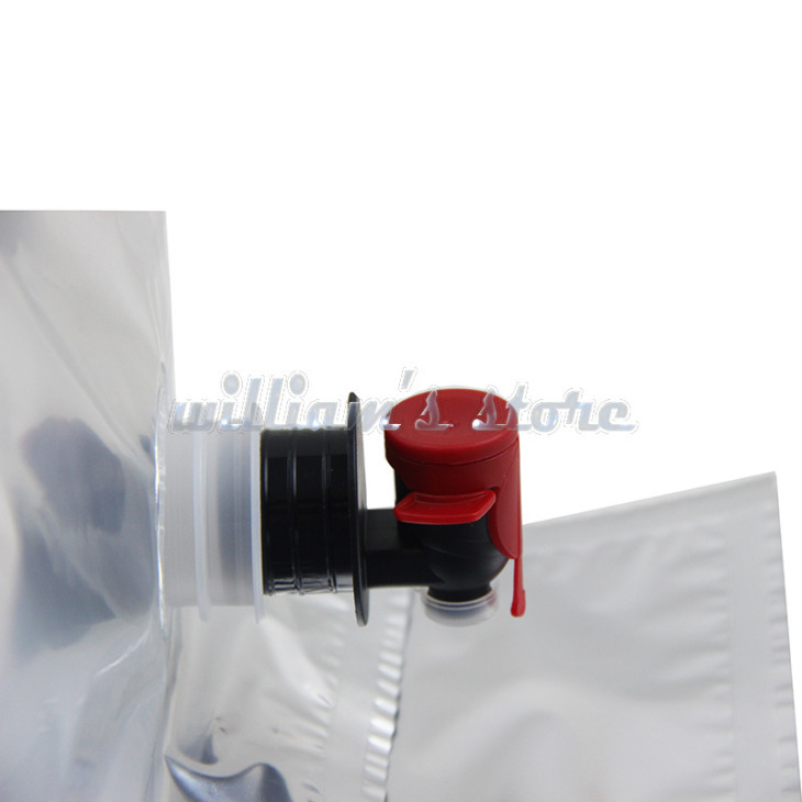 5PCS-Bag-In-Box-BIB-Bag-10-LiterReusable-Wine-Bags-Leak-Proof-Portable-Foldable-Storage-and 5Db -Es Táska Dobozba, Mellkasi Táska 10 Literrefogyasztható Borzsák - Szivárgásmentes, Hordozható, Összecsukható - Tárolás És Adagoló Alkohol, Vízhez - Image 1