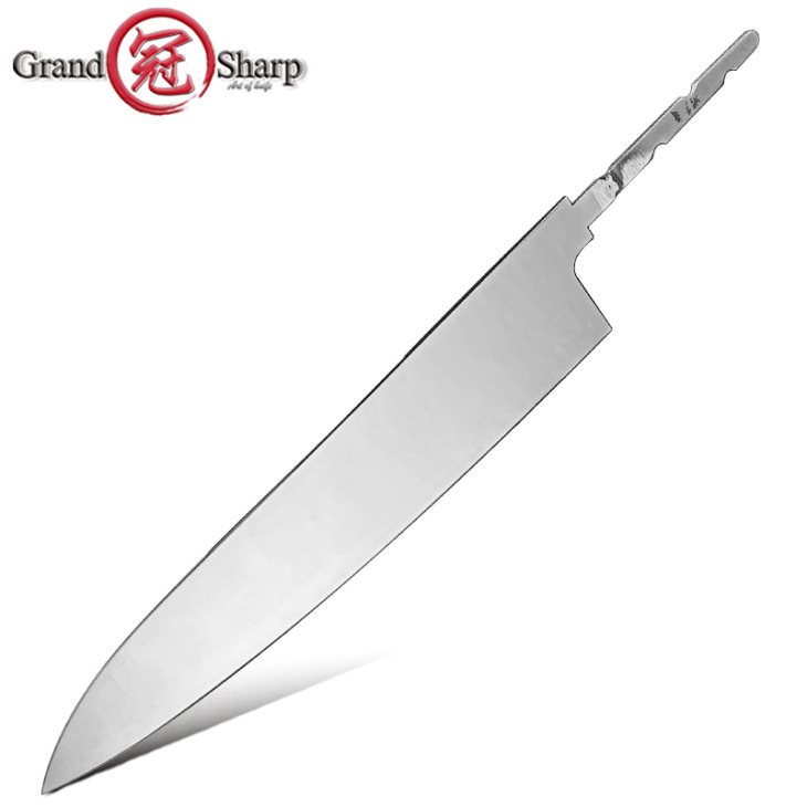 Grandsharp-Knife-Blank-Blade-DIY-Kitchen-Knife-440C-Stainless-Steel-Razor-Sharp-Knife-Billet-Tools-High Grandsharp Kés Üres Penge Diy Konyhai Kés 440C Rozsdamentes Acél Borotva Éles Kés Tuskó Szerszámok Nagy Keménység A Húshalak Számára - Image 1