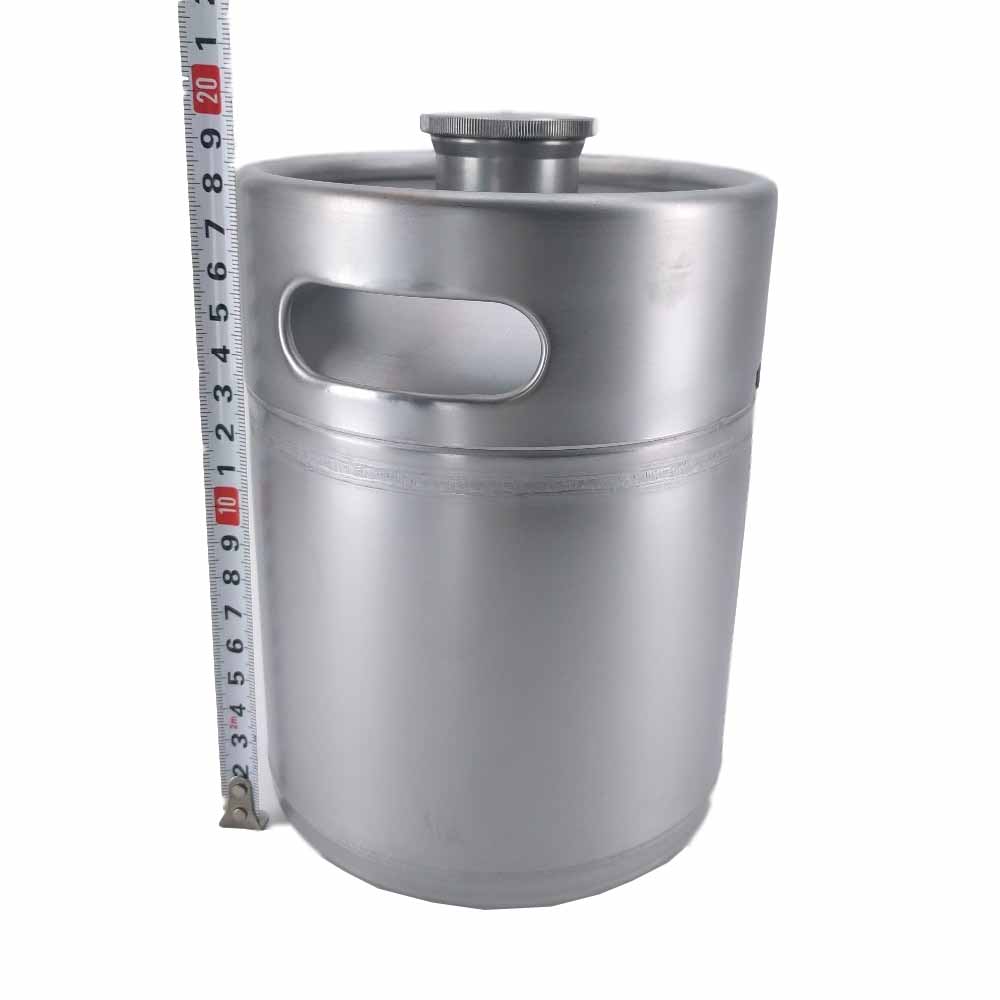 MINI-KEG-2L-STAINLESS-GROWLER-135MM-X-195MM-Homebrew-KEGLAND Mini Keg - 2L (Rozsdamentes Growler) (135 Mm X 195 Mm) Homebrew Kegland - Image 1