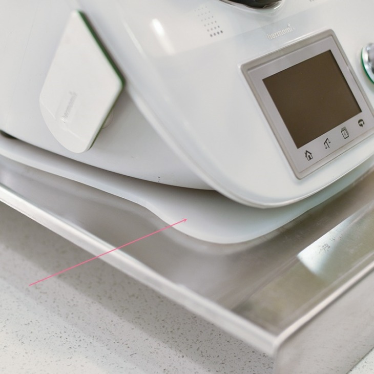 Shock-absorbing-Pad-Food-Silicone-Anti-skid-Board-for-Vorwerk-Thermomix-TM5-TM6-Air-Fryer-Stabilizer Sokk-Abszorpciós Pad Élelmiszer-Szilikon Gátló Tábla A Vorwerk Thermomix Tm5 Tm6 Air Fryer Stabilizer Board Számára - Image 1