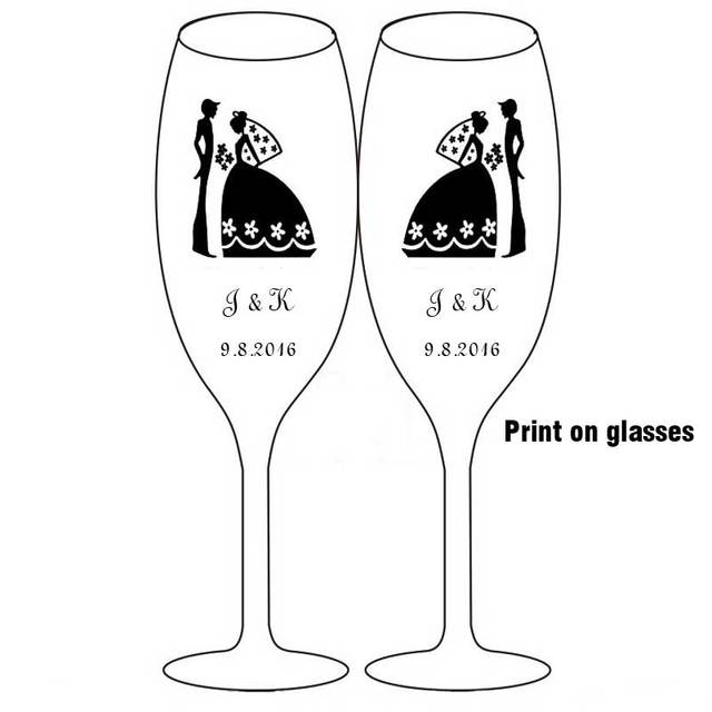 Print on glasses