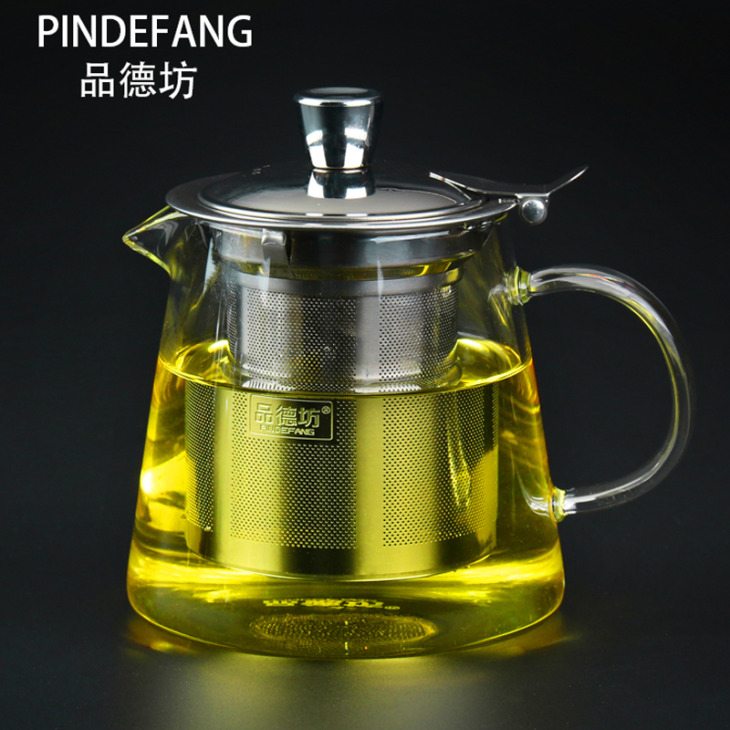 600-750-950-1500ml-Big-Classic-Heat-Resistance-Borosilicate-Glass-Teapot-with-Removable-Upgraded-Stainless-Steel 600 750 950 1500 Ml Nagy Klasszikus Hőállóság Boroszilikát Üveg Teáskanna Cserélhető, Továbbfejlesztett Rozsdamentes Acél Infúziós Szűrővel - Image 1
