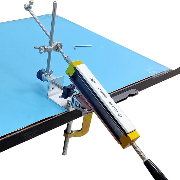 Cost-effective-New-kitchen-knife-sharpener-sharpening-system-fixed-angle-Edge-pro-sharpener-with-4pcs-whetstone Költséghatékony Új Konyhai Késélesítő Élező Rendszer Rögzített Szögű Élek Hegyező 4Db-Sel - Image 1