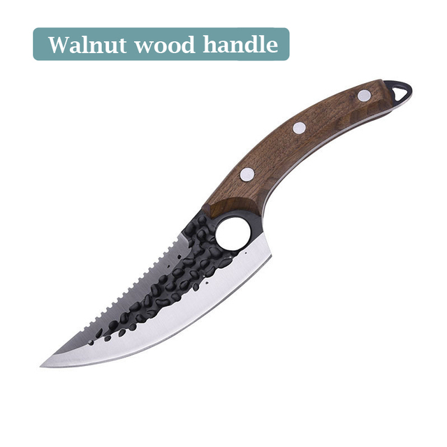 Walnut wood handle