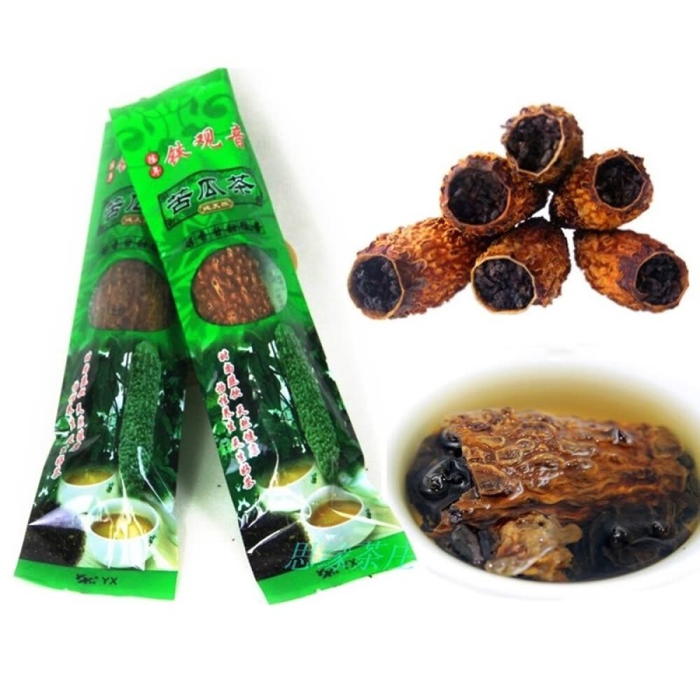 Oolong-tea-Tea-bag-bitter-melon-tea-Oolong-tea-cooked-tea-in-summer-to-fire-bitter Oolong Tea Tea Táska Keserű Dinnye Tea Oolong Tea Főtt Tea Nyáron Keserű Dinnye Tea 250 G - Image 1