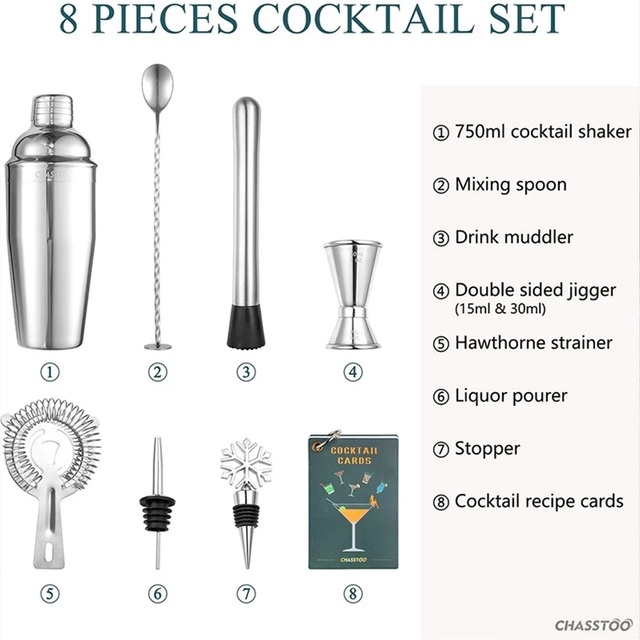 8 Bartender Kit