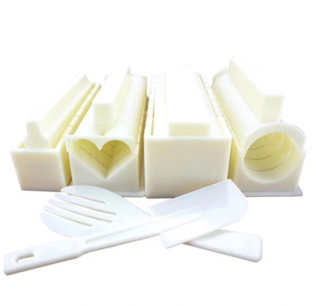 Wonderlife-DIY-Sushi-Maker-Rice-Mold-Kitchen-Sushi-Making-Tool-Set-For-Sushi-Roll-Kitchen-Accessaries Wonderlife Diy Sushi Maker Rice Penész Konyha Sushi Makészkészlet Sushi Roll Kitchen Accessors Főző Eszközhöz - Image 1