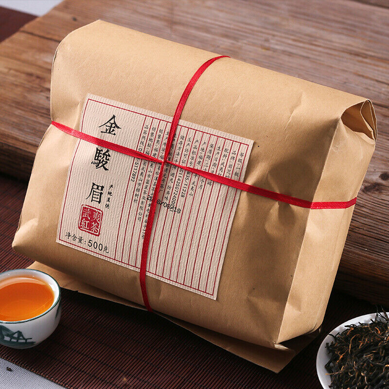 Wuyi-Jin-Jun-Mei-Black-Chinese-Tea-500g-Jinjunmei-Black-Kim-Chun-Mei-Red-Tea-for Wuyi Jin Jun Mei Fekete Kínai Tea 500 G Jinjunmei Fekete Kim Chun Mei Vörös Tea Fogyáshoz - Image 1