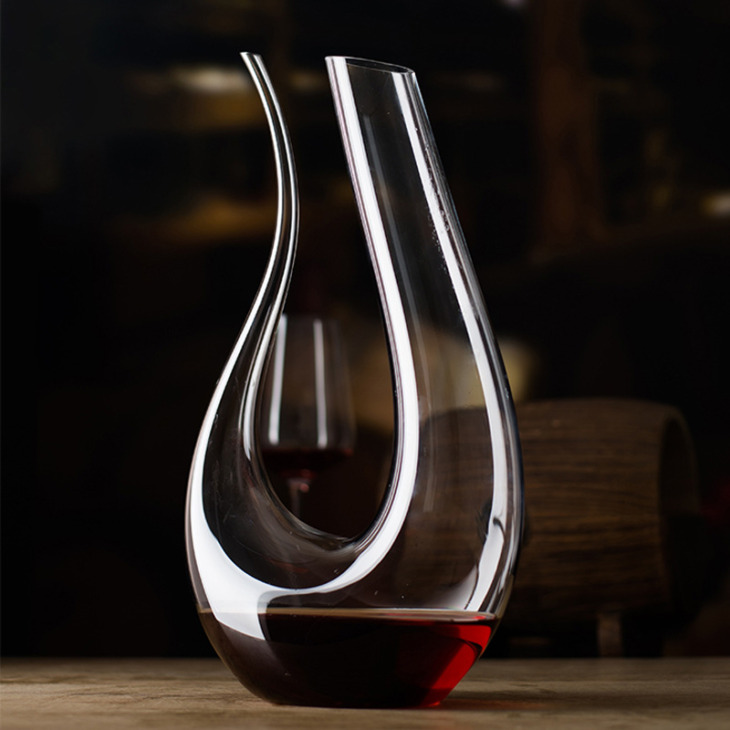 1500 Ml Big Decanter Kézzel Készített Kristály Vörös Bor Pálinka Pezsgő Szemüveg Dekanter Palack Kancsó Öntője A Családi Bárhoz - Image 2
