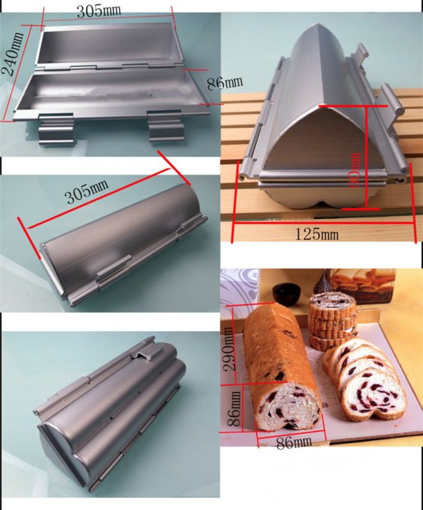 1PC-High-Quality-Toaster-Heart-Shaped-Aluminum-Mold-Bakeware-Toast-Bread-Loaf-Metal-Maker-Box-Mould 1Pc Kiváló Minőségű Kenyérpirító Szív Alakú Alumínium Penész Sütőblúga Kenyér Kenyér Fémkészítő Doboz Penész Konyha Diy Sütőszerszámok - Image 1