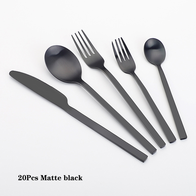 Matte black 20Pcs