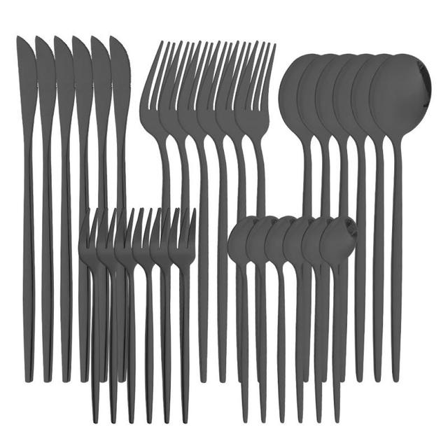 30Pcs Black