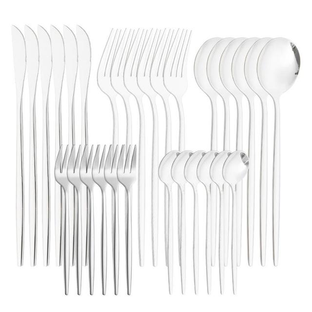 30Pcs Silver