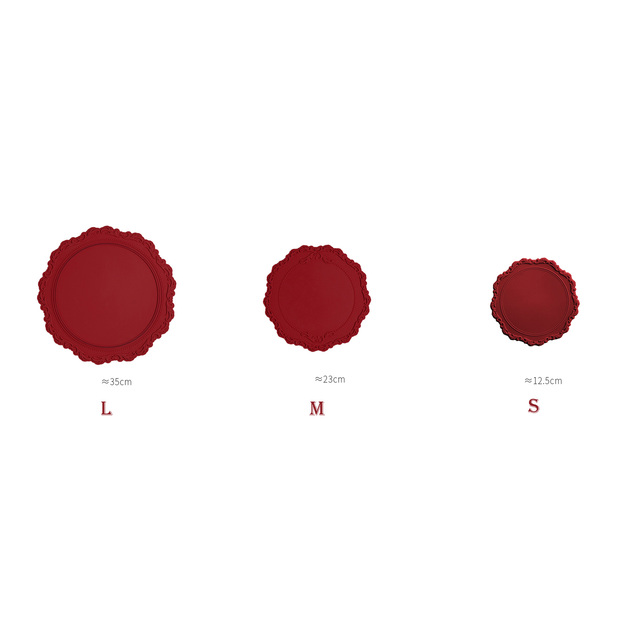 12cm 23cm 35cm red