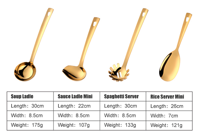 Gold-4pcs B