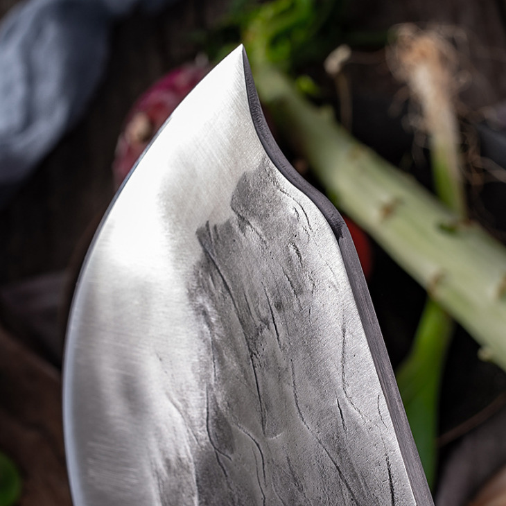 Chun Megvastagodott Vágó Hasító Kés Professzionális Kézzel Készített Csonthéj -Kalapács Séf Konyha Magas Széntartalmú Rozsdamentes Acél Szerszámok - Image 3