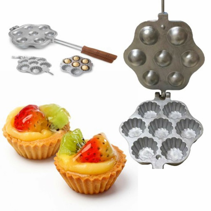 Casting Tartlet Penész Kis Tartlet Penész Különböző Formájú Dió Tartlet - Image 3