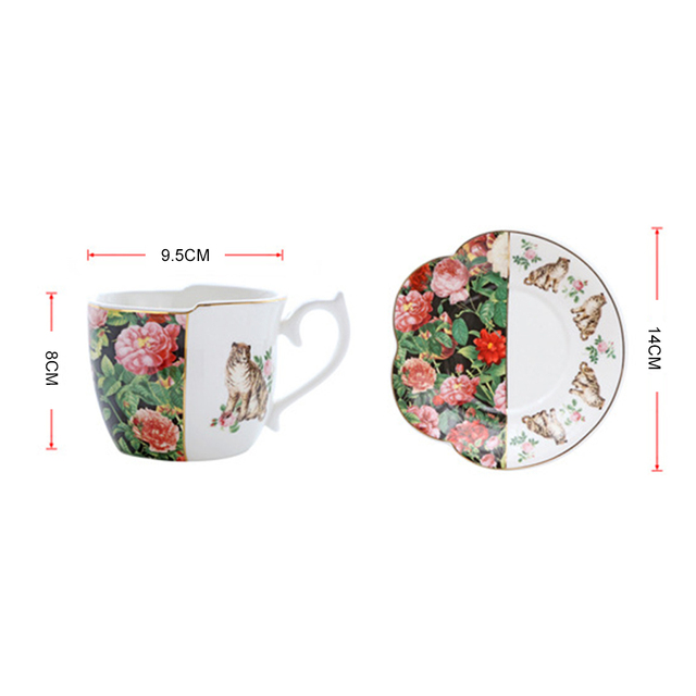 Bone china handle