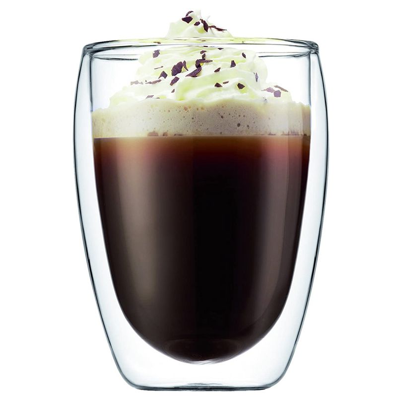 Kettős Fal Tiszta Szigetelt Poharak, Szigetelt Termikus Bögrék Tea, Kávé, Latte, Cappucino, Kávézó, Tej - Image 6