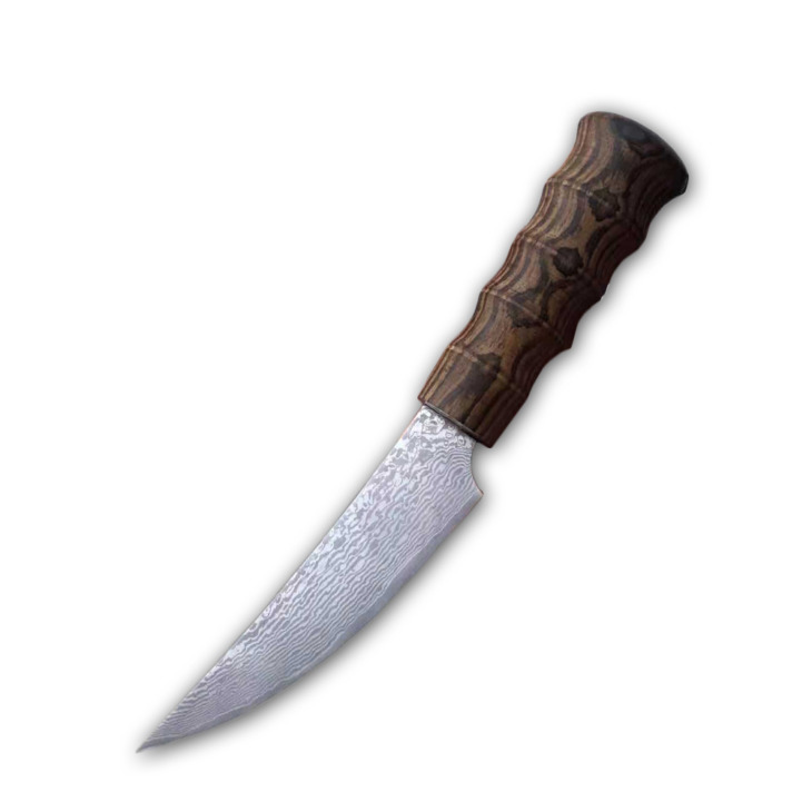 Gyümölcskés - Legjobb Konyhai Kések - Chef Fruit Peeling Knife - 67 Réteg Japán Damaszkusz Acél - Rózsafa Fogantyú - Image 1