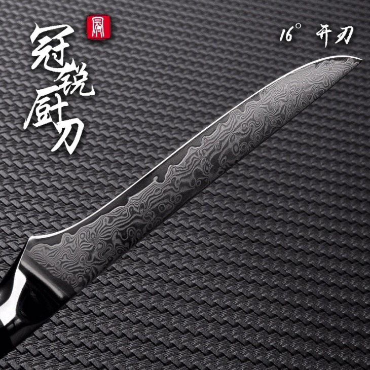 Grandsharp Damaszkusz Boning Knife 5,5 Hüvelykes Vg10 Japán Damaszkusz Acél Henteskés Séf Konyhai Kések Szeletelése - Image 4