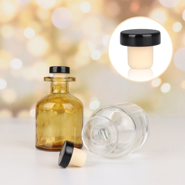 Üveg Palack Sapka 100Db 100 Ml Újrafelhasználható Légtisztító Aromaterápia Környezetbarát Gyönyörű Kialakítású Nem Mérgező Védő Pillanat - Image 3