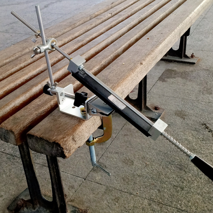 Kme Kés -Élező -Élező Rendszer Él Pro Sészítő 4Db -Vel Whetstone Kültéri Szerszámcsiszolás - Image 6