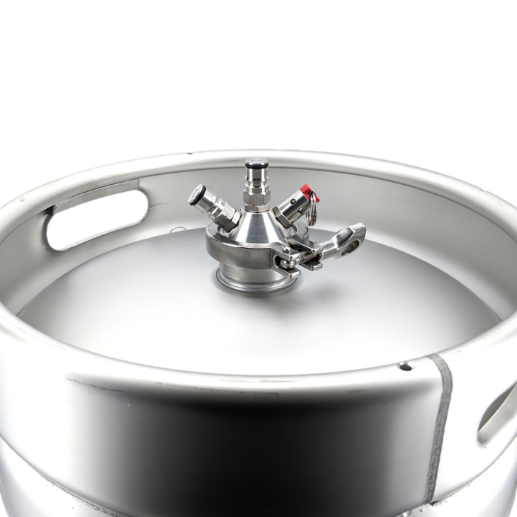 Kegland Golyó Zár Csapás Feje A 2 Hüvelykes Tri-Raktárhoz (Kereskedelmi Hordó Adapter) - Image 5