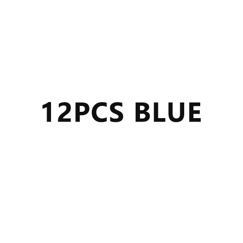 12pcs blue