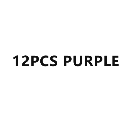 12PCS PURPLE