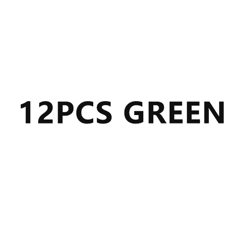 12PCS Green