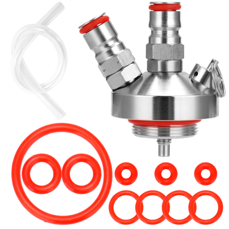 Mini Sör Hordó 304 Rozsdamentes Acélgömb Reteszelő Borcsap Adagoló 3,6L/5L/10L Homebrew Sör Szerszám Sör Adagolóhoz - Image 1