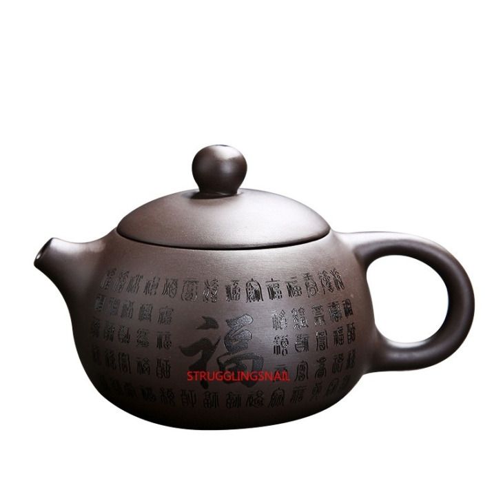 Hordozható Kungfu Teaset Utazási Szabadtéri Iroda Egyszerűen Használjon Kínai Lila Homokos Tea Csésze Tea Szettet Utazási Táskával Ingyenes Szállítás 2021 - Image 6