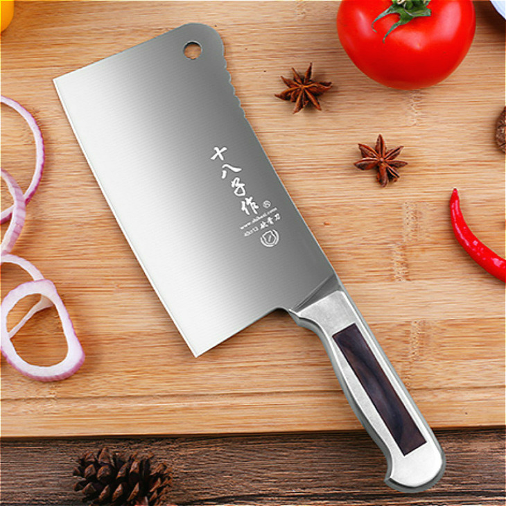 Shi Ba Zi Zuo S601 Bone Chopper Big Bone Chopper Család Kés Csonthéj Hentes Megvastagodott Séf Kés Húshéj - Image 2